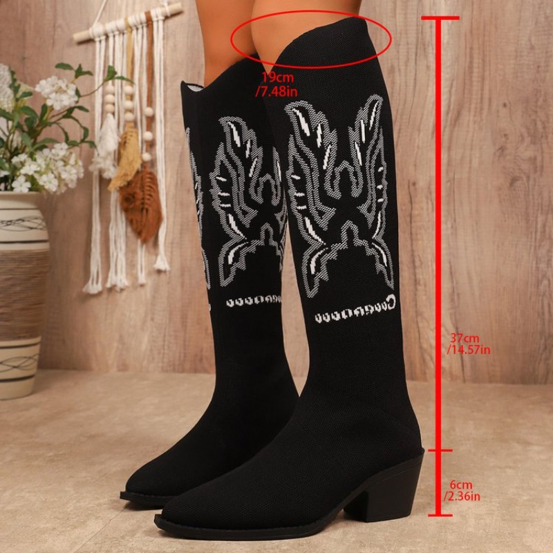 Embroidery Canvas - أحذية كاوبوي نسائية جديدة لعام 2026