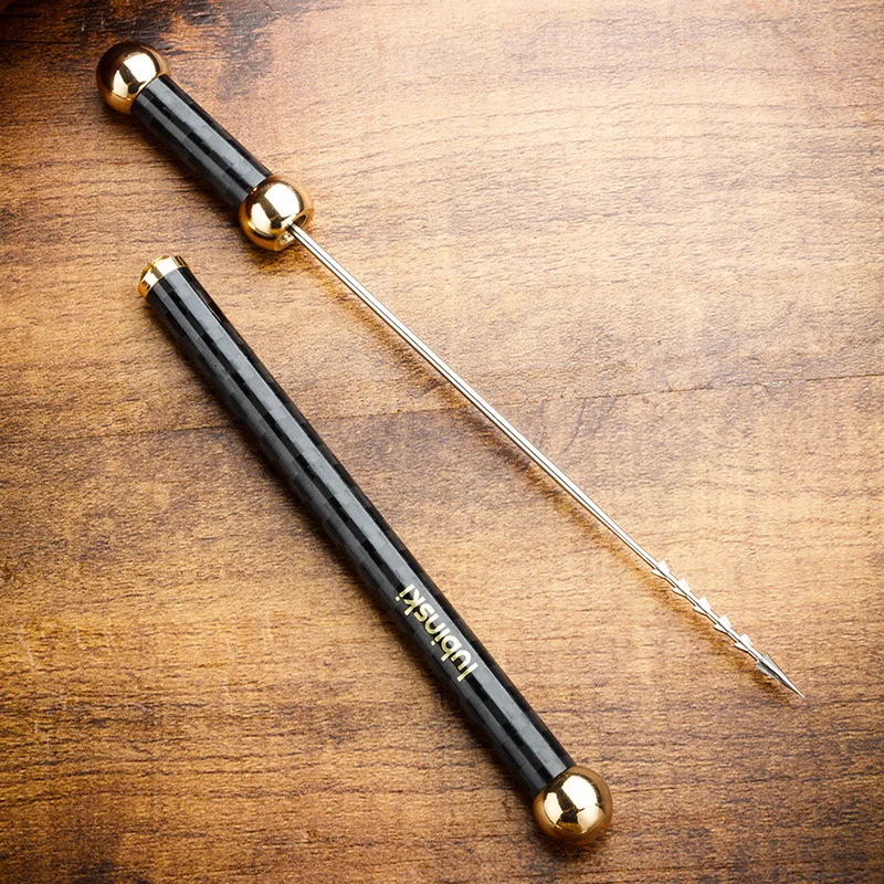 Punch Needle Handle - المحمولة السيجار رسم محسن أداة الفولاذ