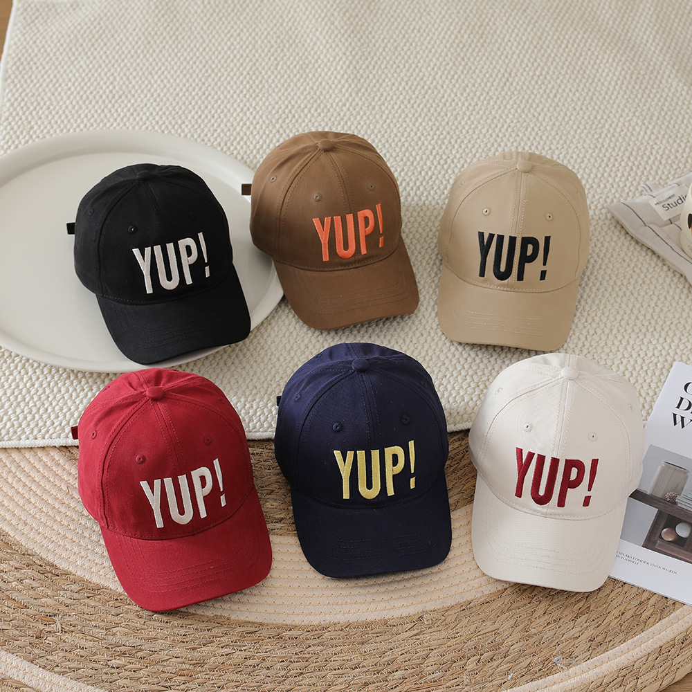 Embroidery Cap - قبعة بيسبول للأطفال، قبعة رياضية عصرية