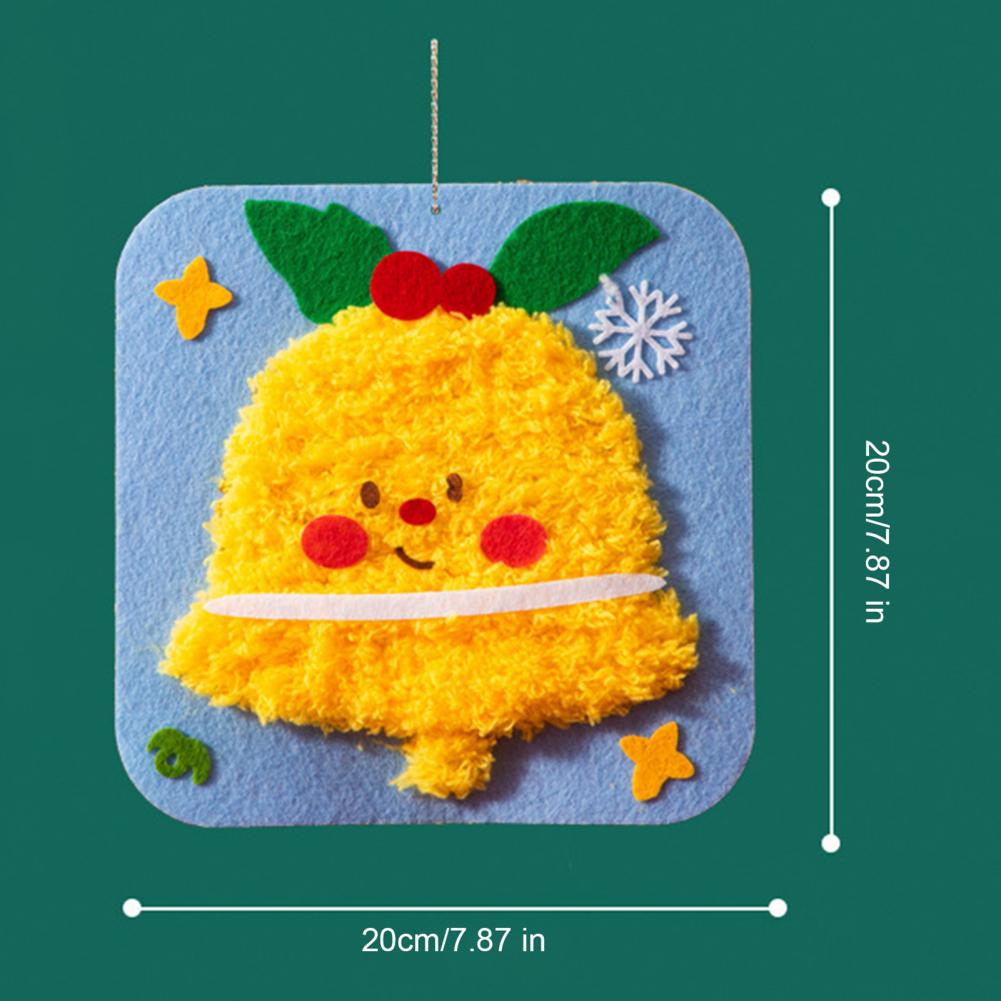 Embroidery Xmas Stocking - 20 سنتيمتر DIY عيد الميلاد طقم
