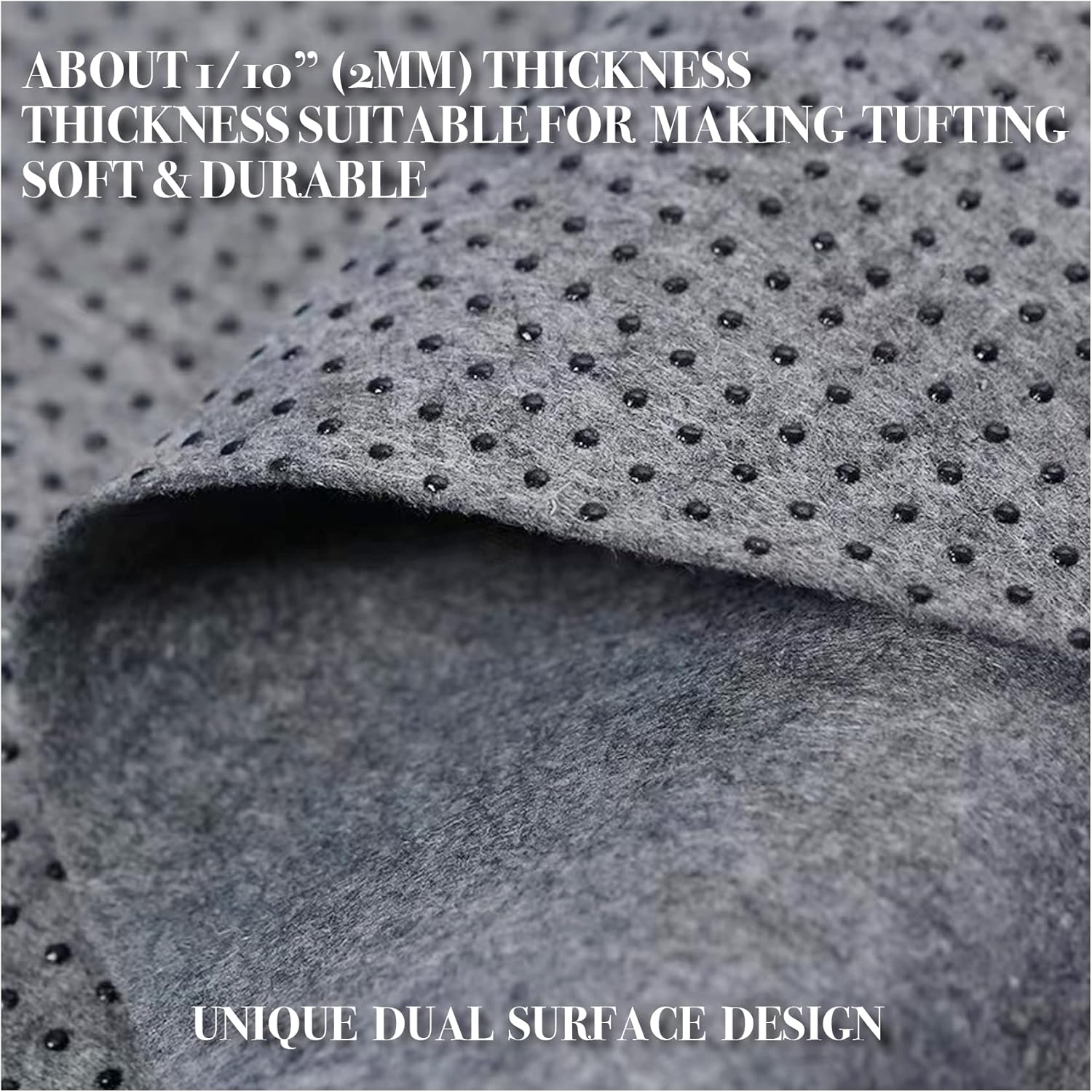1X5M1.5X2M نسيج دعم الفينيل غي - مراجعة Punch Needle Handle وسعره