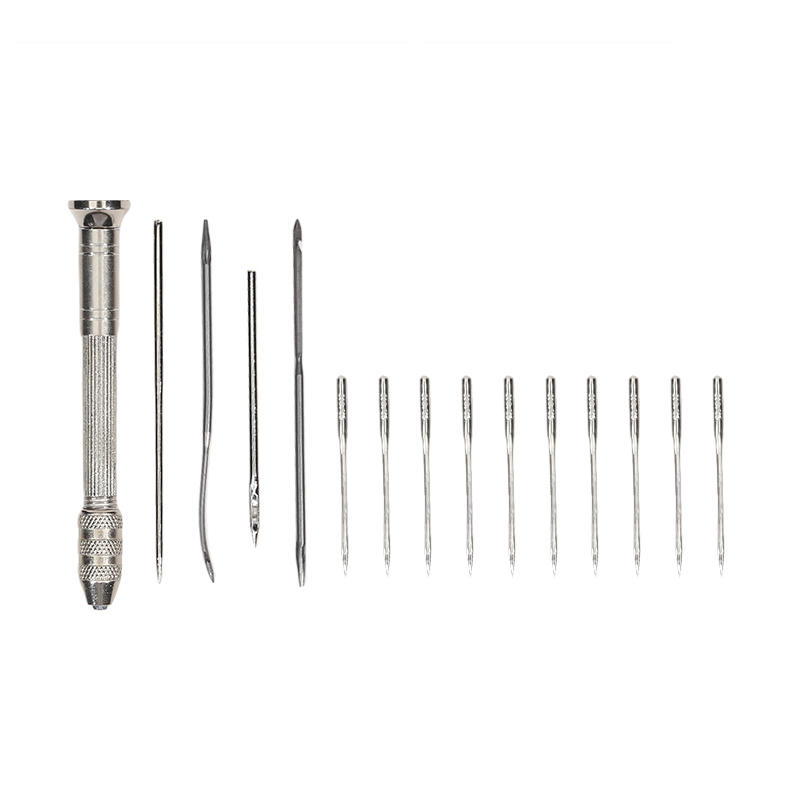 طقم إصلاح الخياطة الجلدية - إب - مراجعة Punch Needle Handle وسعره