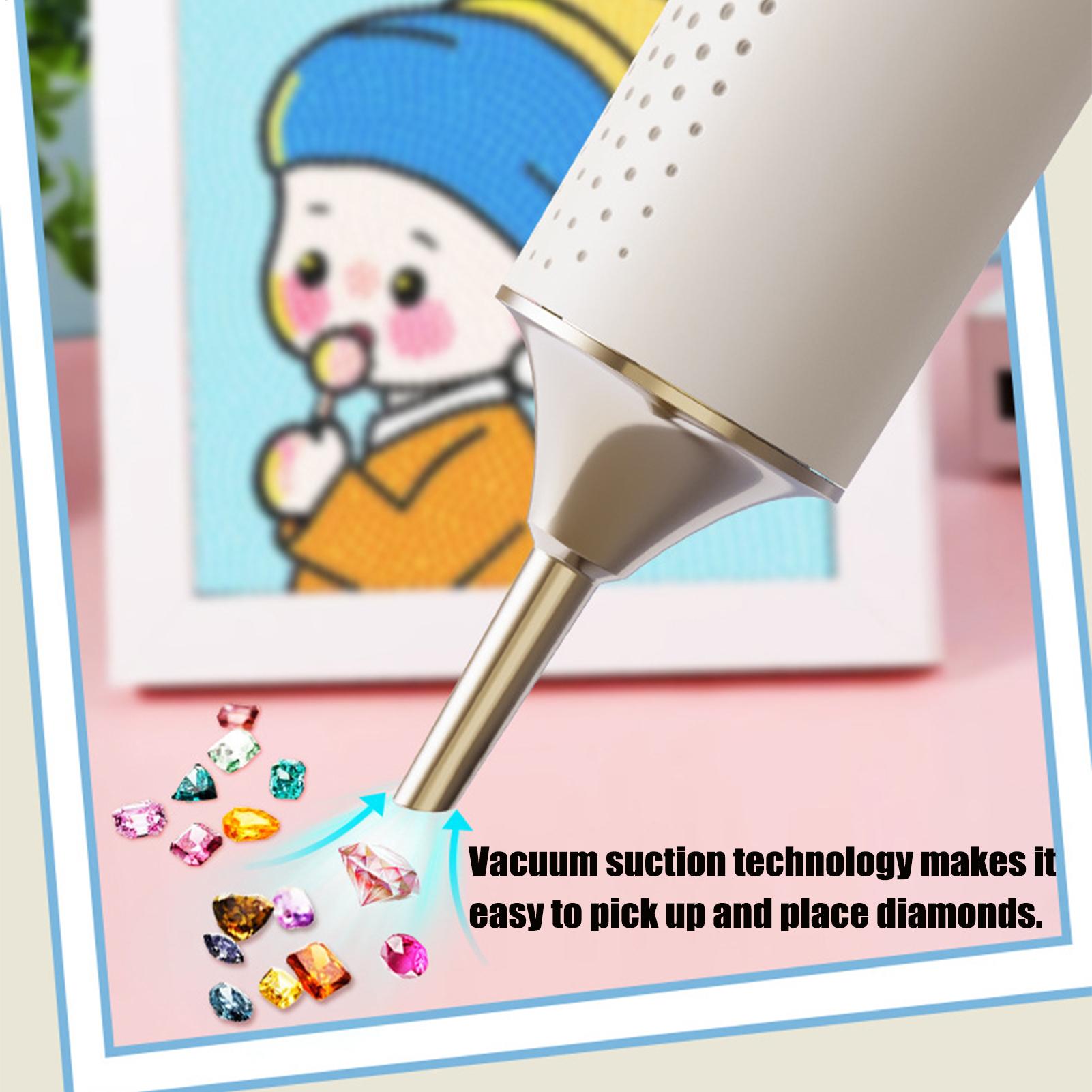 قلم فن الألماس اللاسلكي بوضعي  - مراجعة Embroidery Needle Pen وسعره