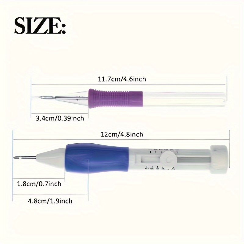 طقم تطريز للمبتدئين والكبار -  - مراجعة Punch Needle Handle وسعره
