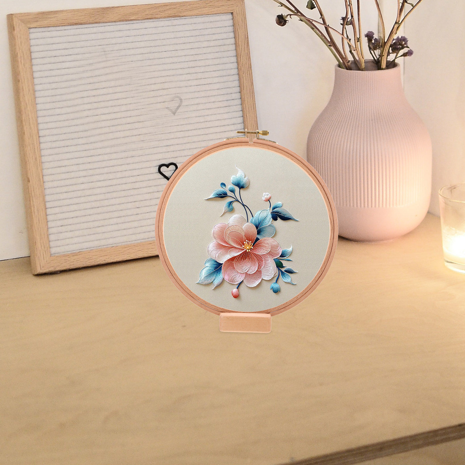 مجموعة واحدة من حامل إطار التط - مراجعة Embroidery Hoop Plastic وسعره
