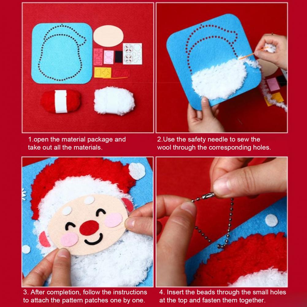 مجموعة الحرف اليدوية للمبتدئين - مراجعة Embroidery Xmas Stocking وسعره