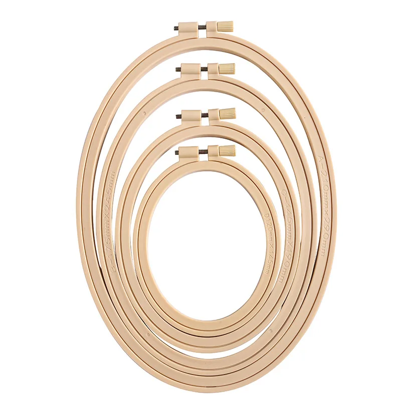 1 قطعة DIY بها بنفسك Needlecra - مراجعة Embroidery Hoop Plastic وسعره