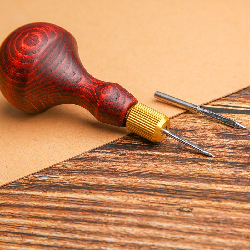 1 مجموعة DIY الجلود لكمة الخرا - مراجعة Punch Needle Handle وسعره