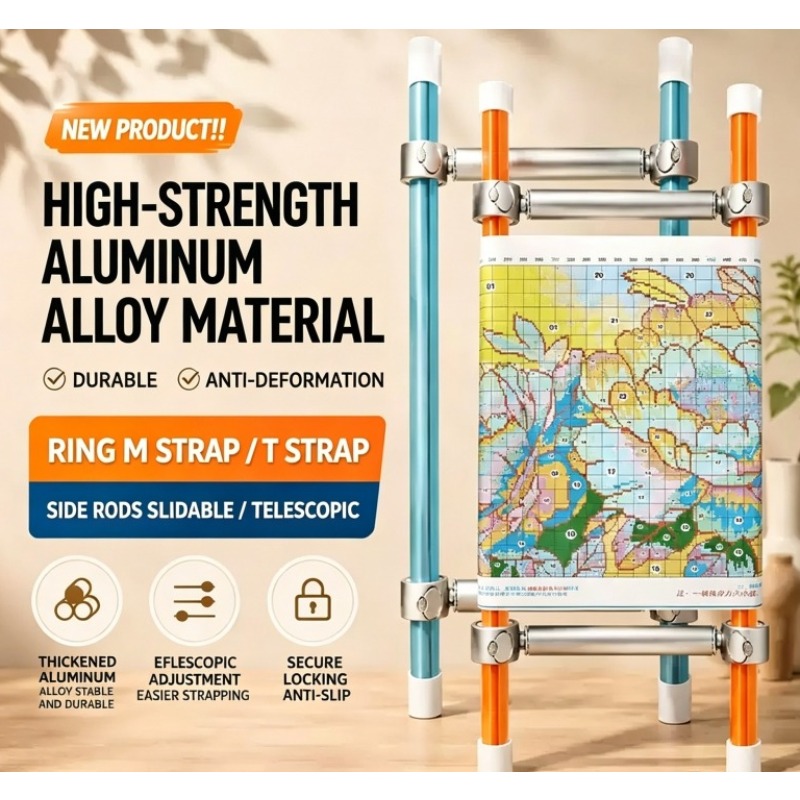 حامل إطار تطريز ألومنيوم منزلق - مراجعة Hoop Tightener Tool وسعره