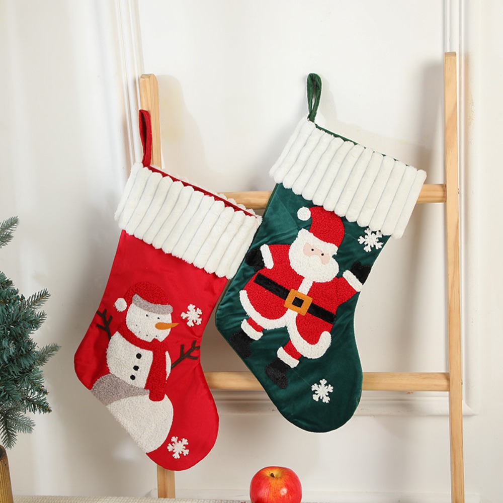 جوارب عيد الميلاد المطرزة القا - مراجعة Embroidery Xmas Stocking وسعره