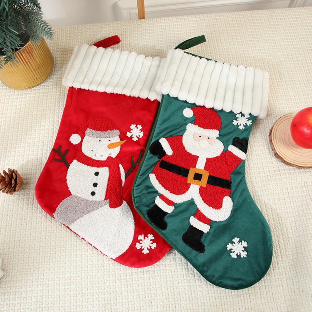جوارب عيد الميلاد المطرزة القا - مراجعة Embroidery Xmas Stocking وسعره