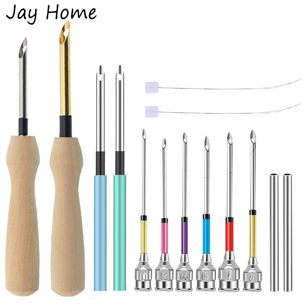 التطريز خياطة لكمة إبرة بدس عب - مراجعة Punch Needle Handle وسعره