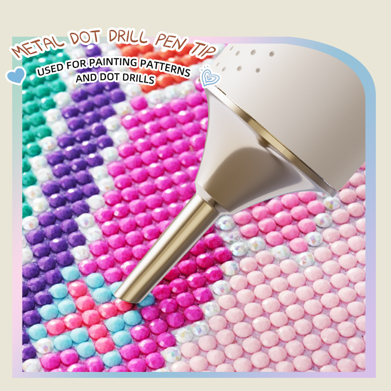 قلم فن الألماس الكهربائي اللاس - مراجعة Embroidery Needle Pen وسعره