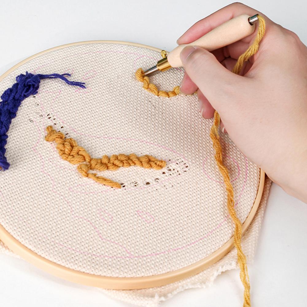 إبرة التطريز مقبض خشبي إبرة حي - مراجعة Embroidery Needle Pen وسعره