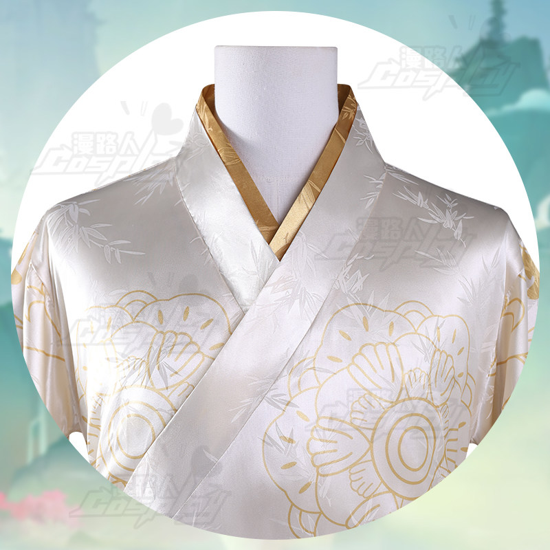 زي تنكري جينشي من تعاون The Ap - مراجعة Embroidery Outfit وسعره