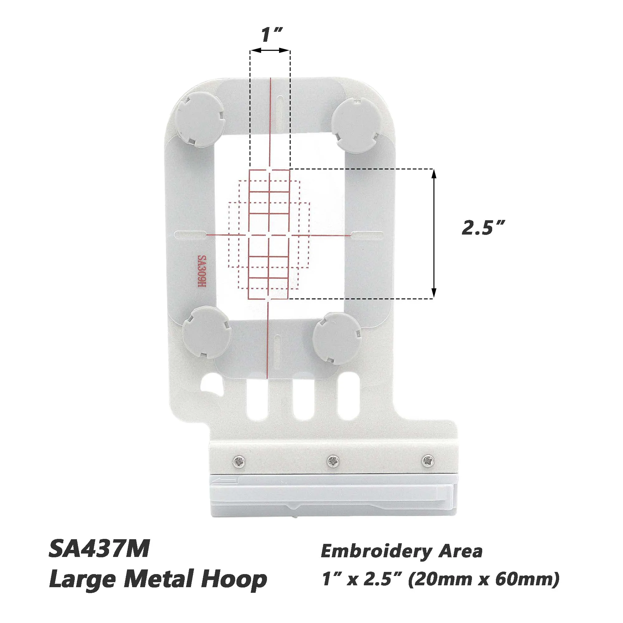 طقم حلقات مغناطيسية 4 في 1-BM  - مراجعة Embroidery Hoop Plastic وسعره