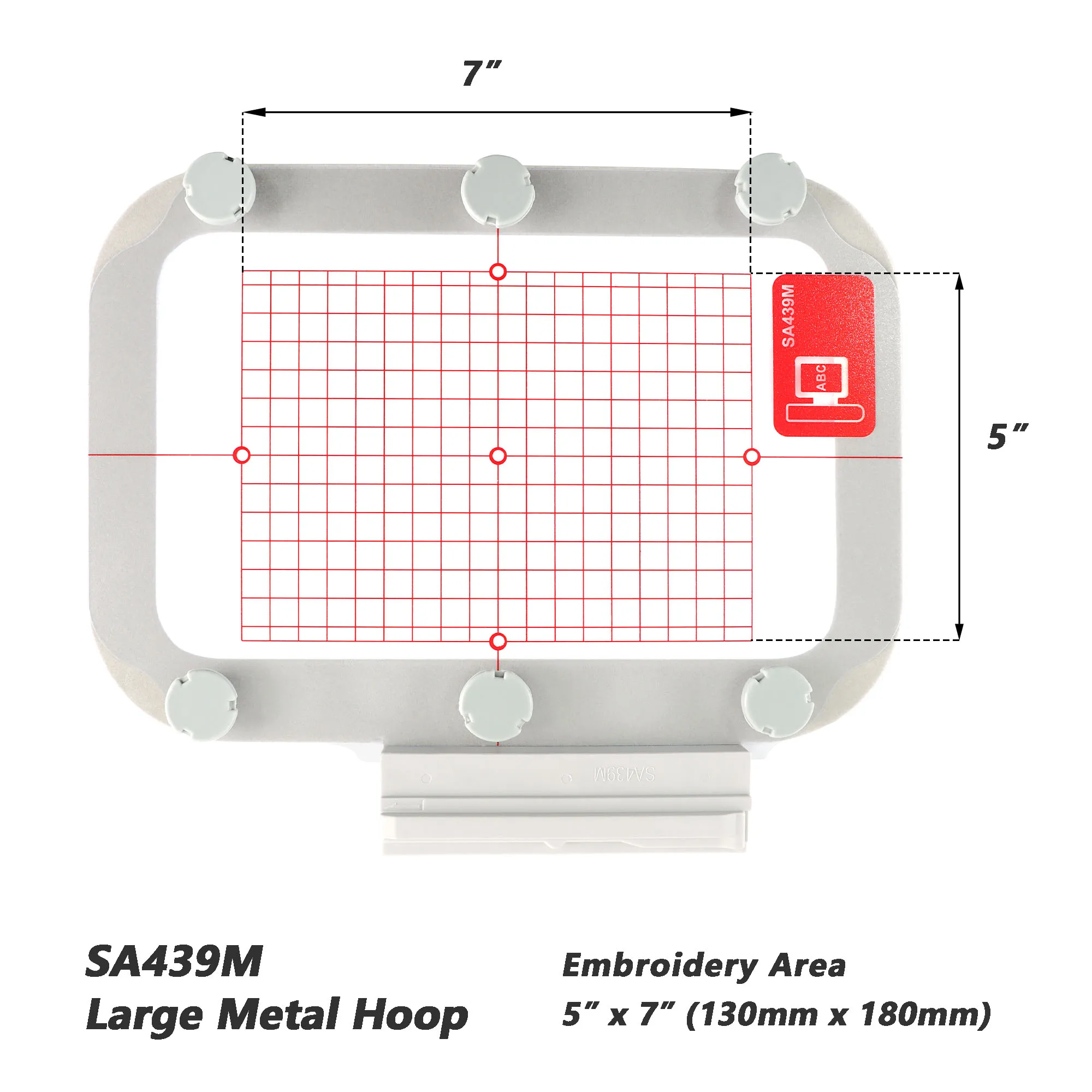 طقم حلقات مغناطيسية 4 في 1-BM  - مراجعة Embroidery Hoop Plastic وسعره