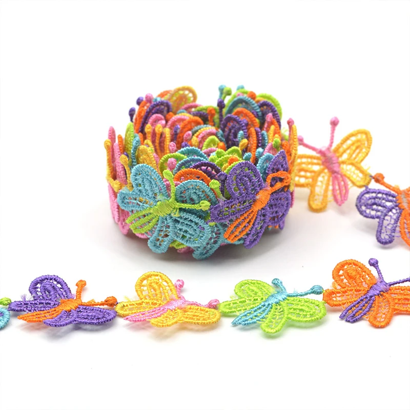 15 ياردة الملونة زهرة الأقحوان - مراجعة Embroidery Daisy Flower وسعره