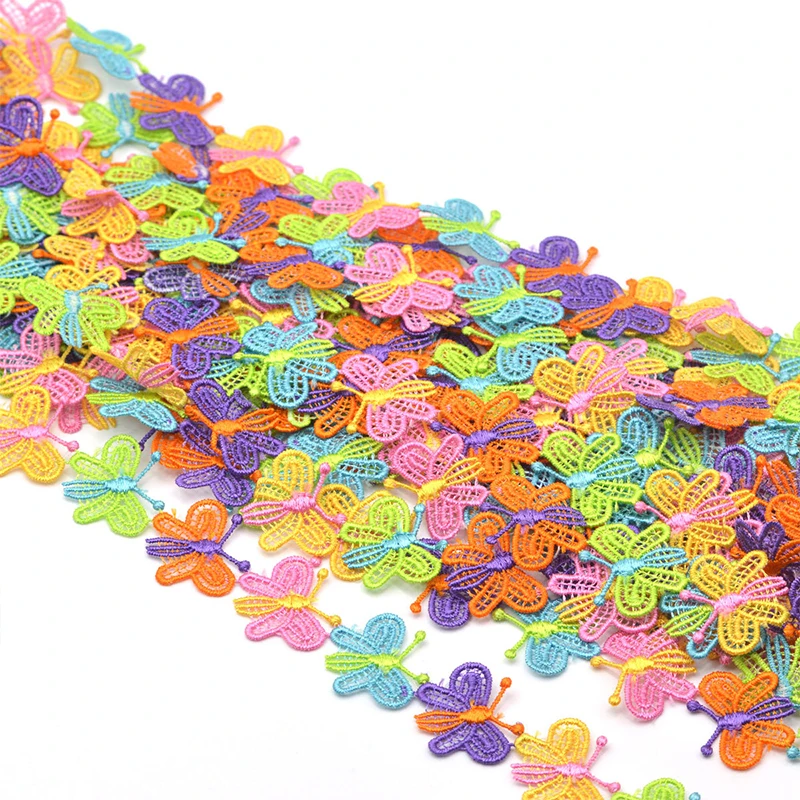15 ياردة الملونة زهرة الأقحوان - مراجعة Embroidery Daisy Flower وسعره