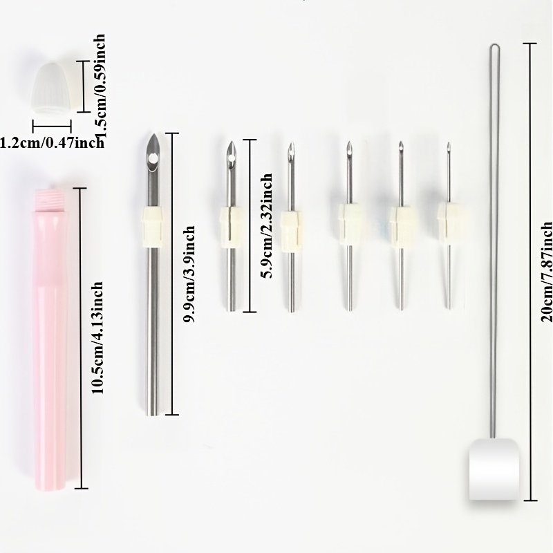 مجموعة إبر التطريز متعددة الاس - مراجعة Punch Needle Handle وسعره