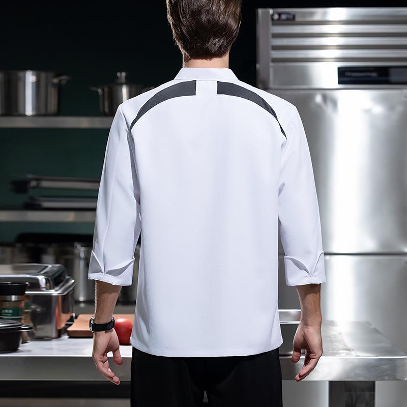 تنفس طويلة الأكمام الشيف موحدة - مراجعة Embroidery Kitchen وسعره