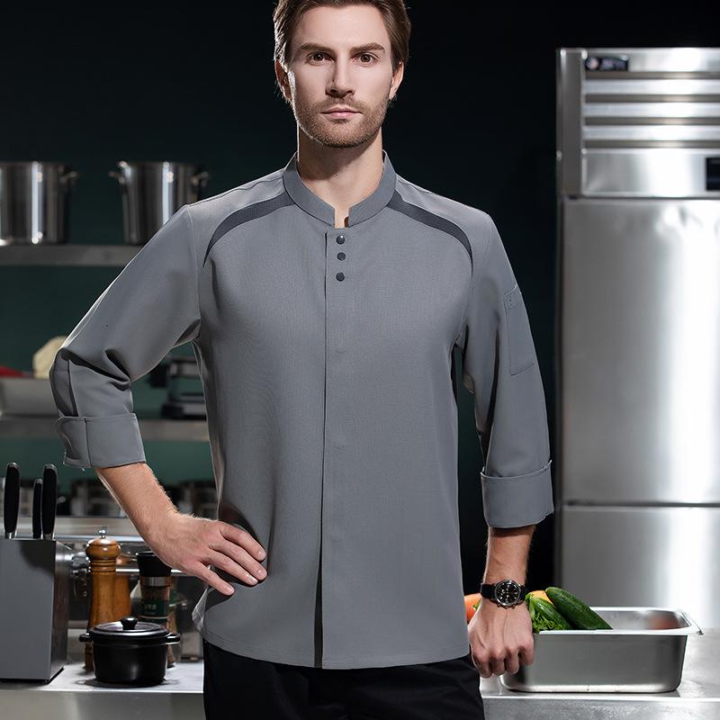 تنفس طويلة الأكمام الشيف موحدة - مراجعة Embroidery Kitchen وسعره