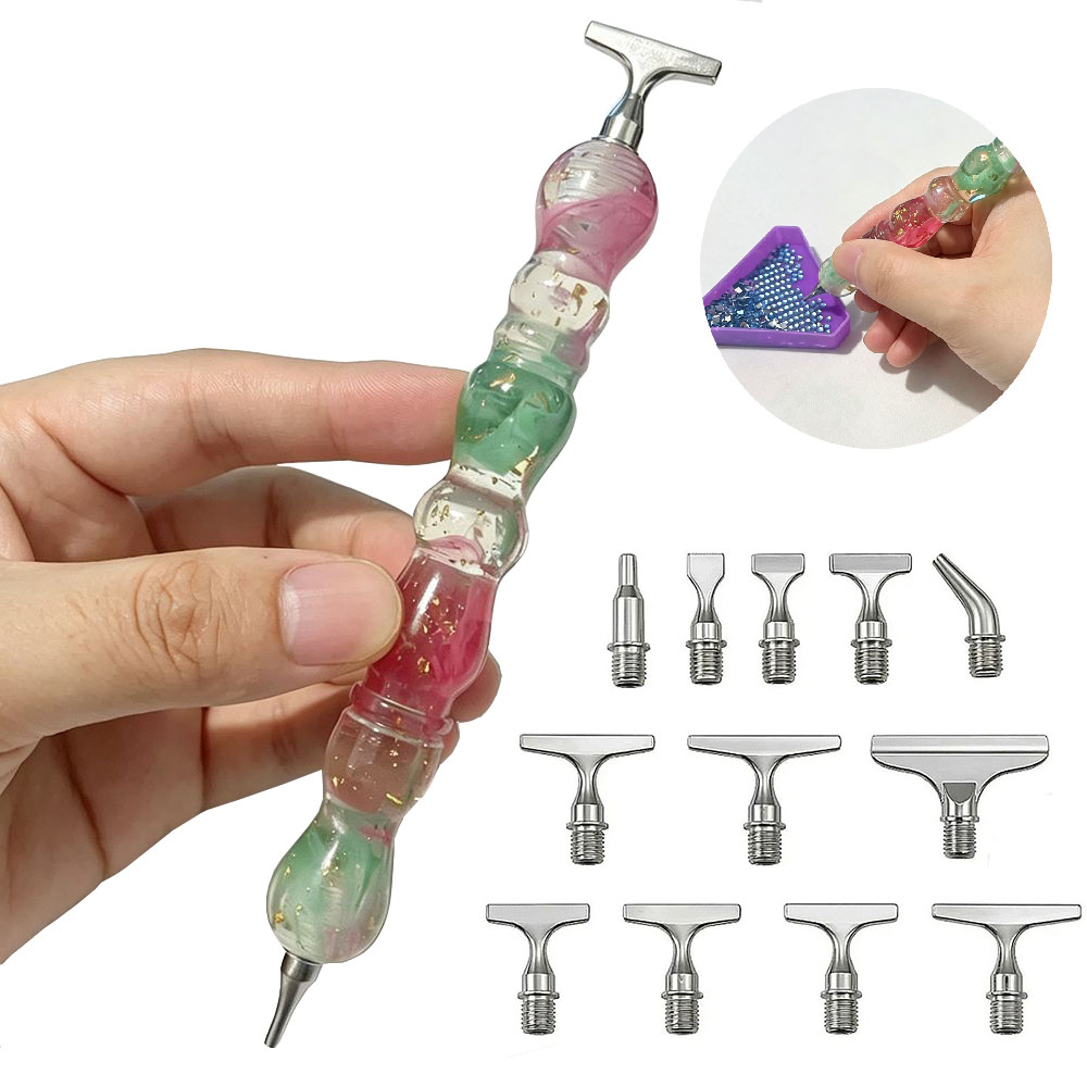 قلم رسم بالألماس جديد للصيف، ب - مراجعة Embroidery Needle Pen وسعره