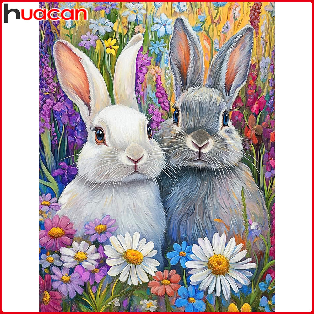 لوحة تطريز ماسية كاملة من هواك - مراجعة Embroidery Daisy Flower وسعره
