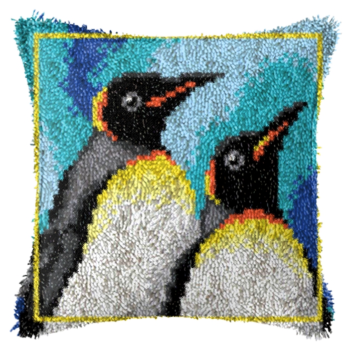 لطيف الحيوان مزلاج هوك البساط  - مراجعة Printed Embroidery Kit وسعره