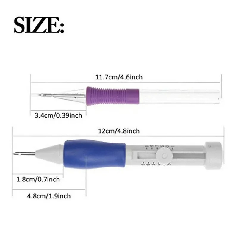 7 قطع التطريز لكمة إبرة الخياط - مراجعة Embroidery Needle Pen وسعره