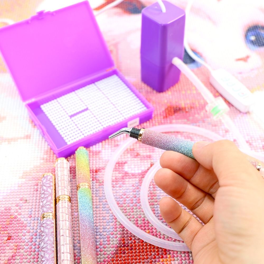 مجموعات أقلام اللوحة الماسية ا - مراجعة Embroidery Needle Pen وسعره