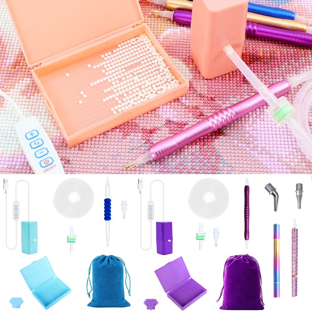 مجموعات أقلام اللوحة الماسية ا - مراجعة Embroidery Needle Pen وسعره