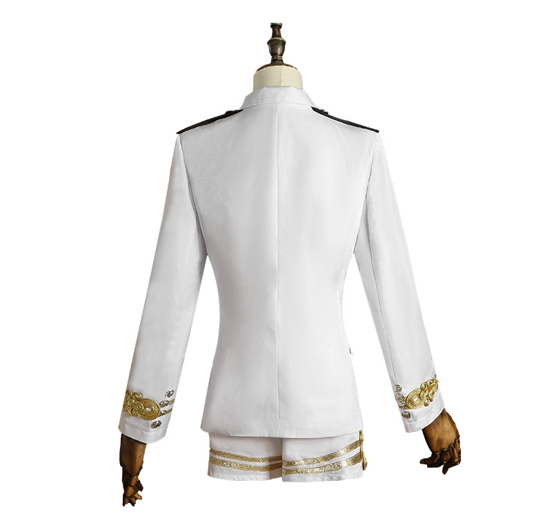 زي كابتن بحري للنساء باللونين  - مراجعة Embroidery Outfit وسعره