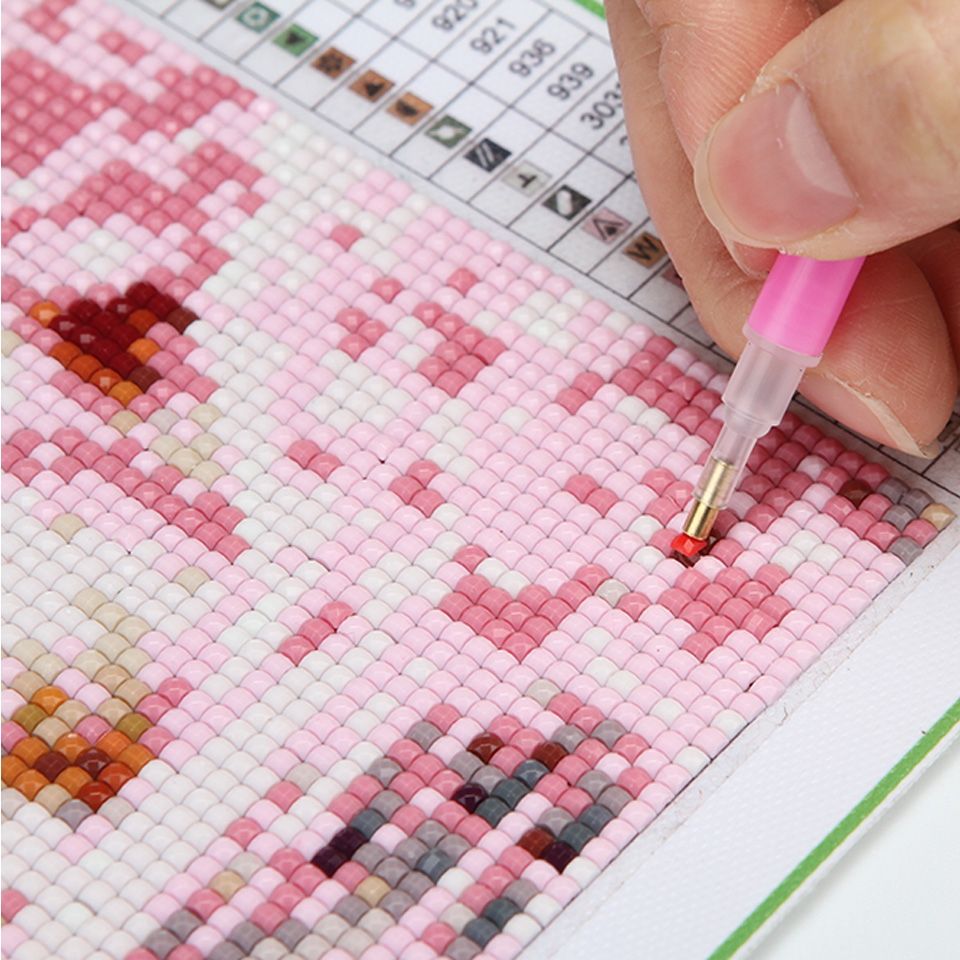 لوحة فنية مطرزة بالألماس كبيرة - مراجعة Embroidery Running Stitch وسعره